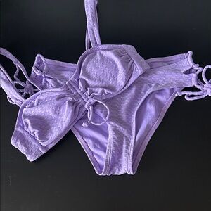Lavender bikini set
